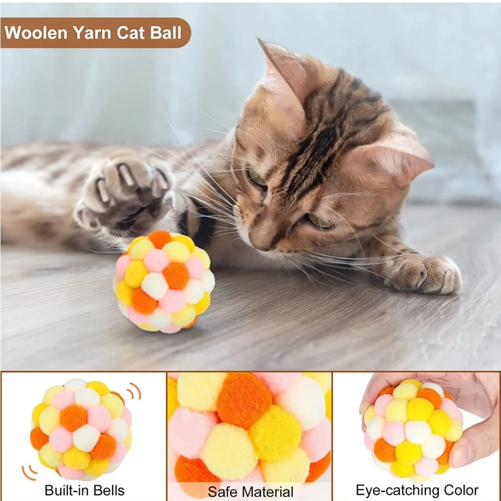 8 Packs Cat Toys Set